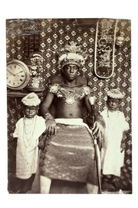 King of Calabar, Nigeria by Francis W. Joaque